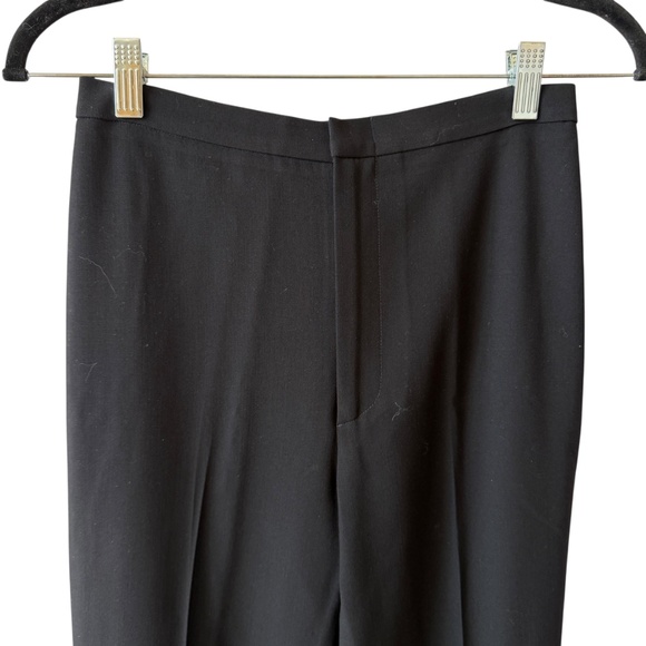 RALPH LAUREN BLACK LABEL WOOL BLD CAREER PANTS STRAIGHT LEG CLASSIC DESIGNER 2 - Picture 3 of 10